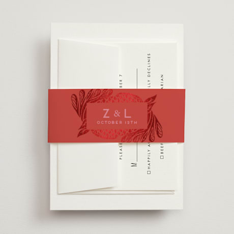 Foil-Pressed Belly Bands