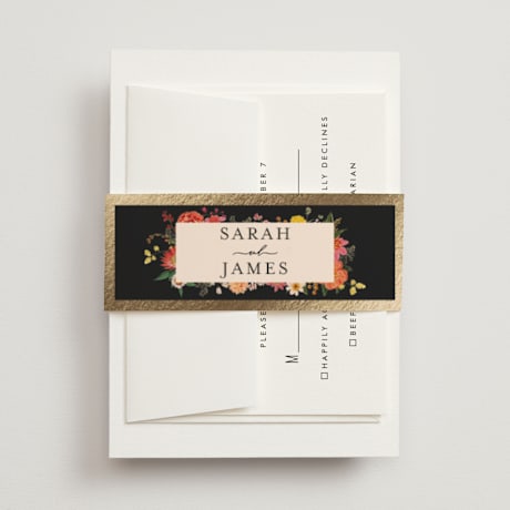 Foil-Pressed Belly Bands