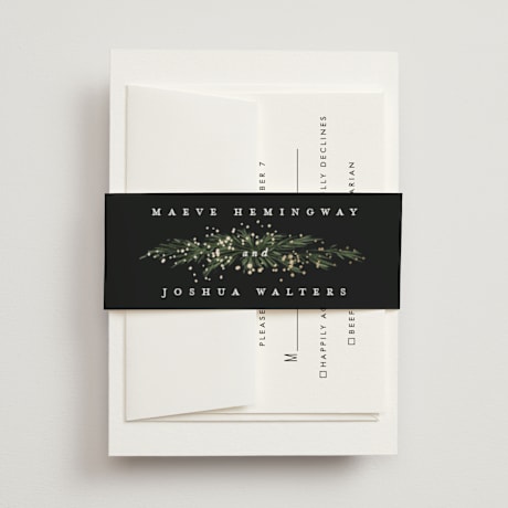 Foil-Pressed Belly Bands