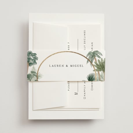 Foil-Pressed Belly Bands