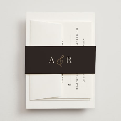 Foil-Pressed Belly Bands