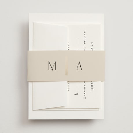 Foil-Pressed Belly Bands