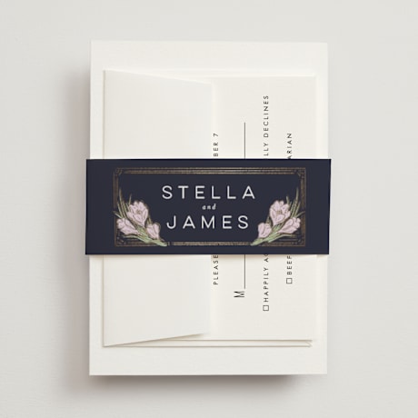 Foil-Pressed Belly Bands