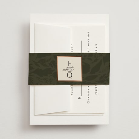 Foil-Pressed Belly Bands