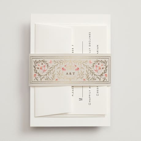 Foil-Pressed Belly Bands