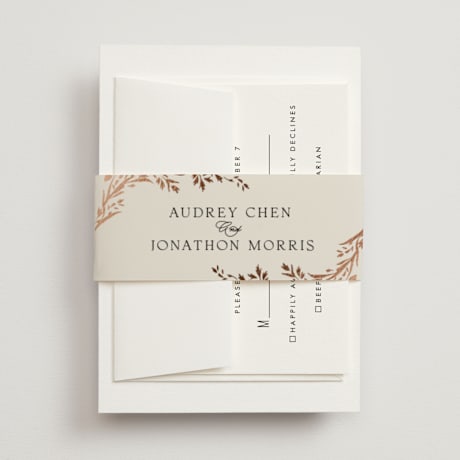 Foil-Pressed Belly Bands