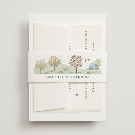 Foil-Pressed Belly Bands