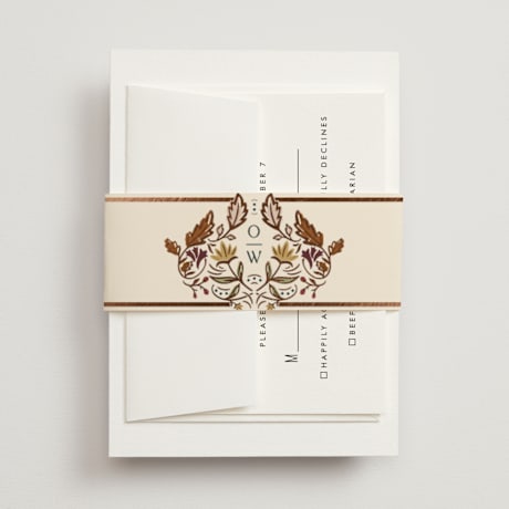 Foil-Pressed Belly Bands