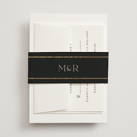 Foil-Pressed Belly Bands