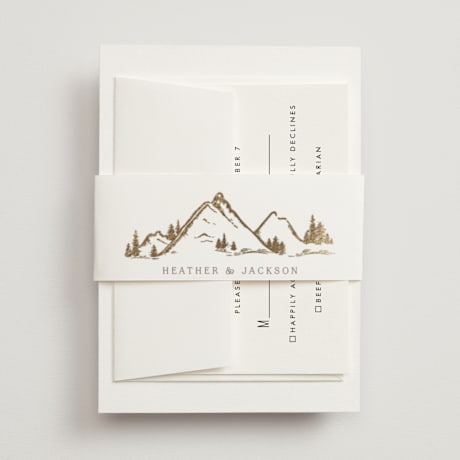 Foil-Pressed Belly Bands