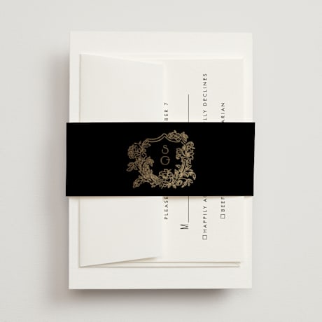 Foil-Pressed Belly Bands