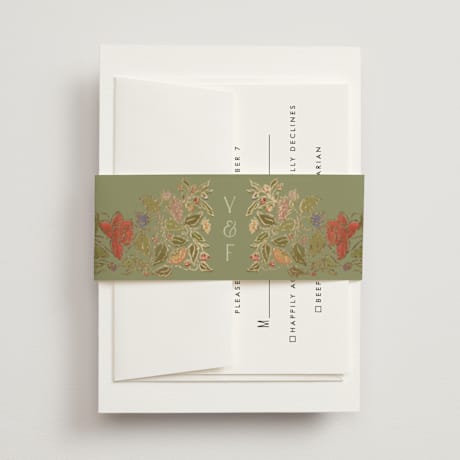 Foil-Pressed Belly Bands