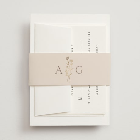 Foil-Pressed Belly Bands