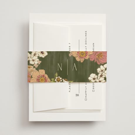 Foil-Pressed Belly Bands