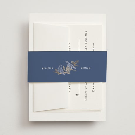 Foil-Pressed Belly Bands