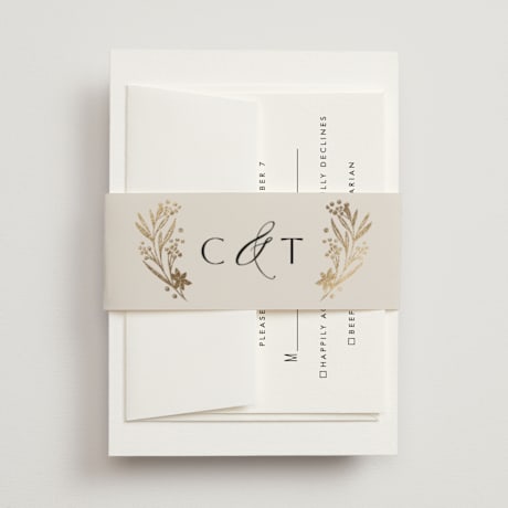 Foil-Pressed Belly Bands