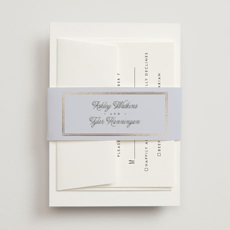 Foil-Pressed Belly Bands