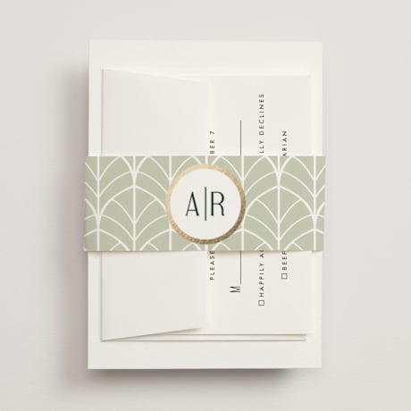 Foil-Pressed Belly Bands