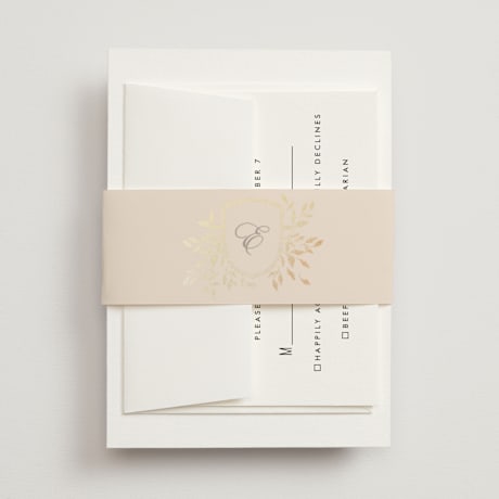 Foil-Pressed Belly Bands