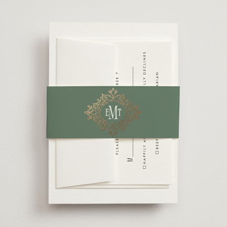 Foil-Pressed Belly Bands