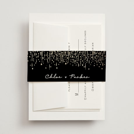 Foil-Pressed Belly Bands