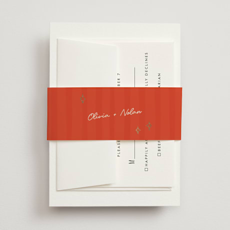 Foil-Pressed Belly Bands