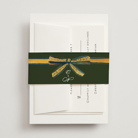 Foil-Pressed Belly Bands