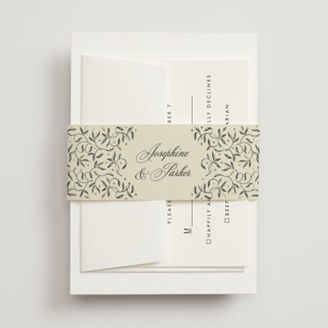 Foil-Pressed Belly Bands