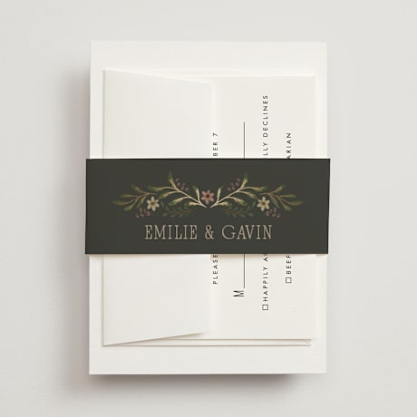 Foil-Pressed Belly Bands