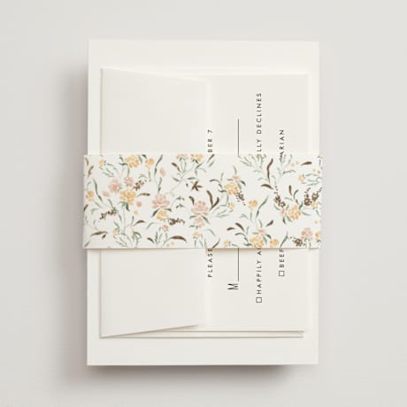 Foil-Pressed Belly Bands