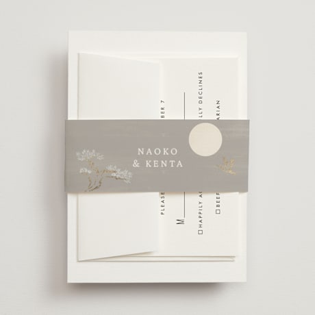 Foil-Pressed Belly Bands