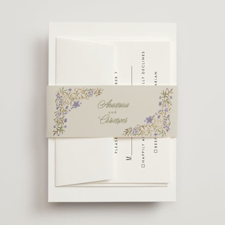 Foil-Pressed Belly Bands