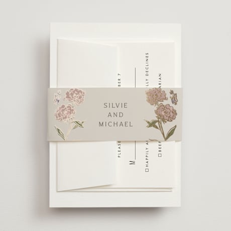 Foil-Pressed Belly Bands