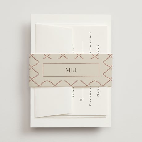 Foil-Pressed Belly Bands