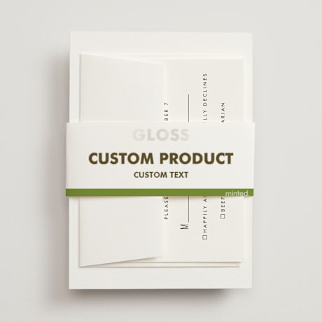 Gloss-Press Belly Bands