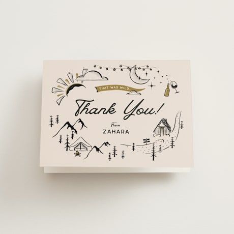 Bachelorette Party Thank You Cards