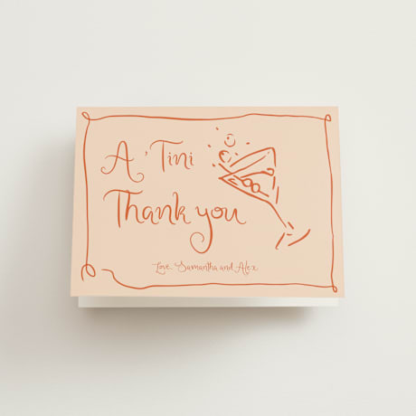Engagement Party Thank You Cards