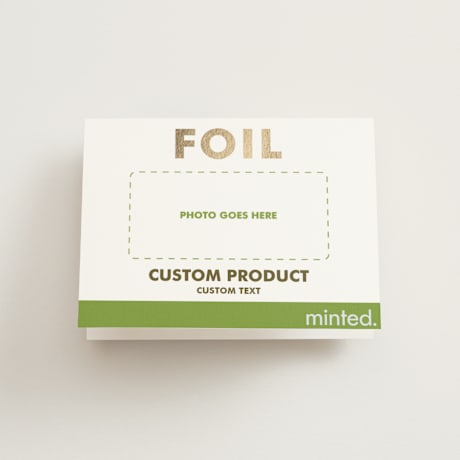 Foil-Pressed Bridal Shower Thank You Cards