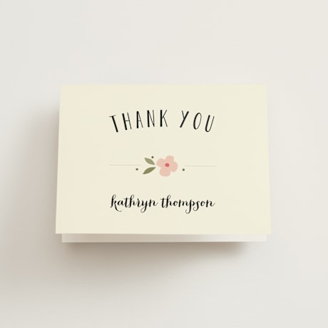Bridal Shower Thank You Cards