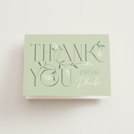 Bridal Shower Thank You Cards