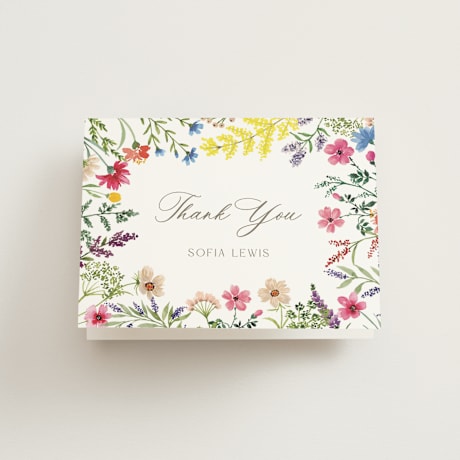 Bridal Shower Thank You Cards