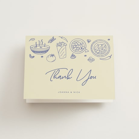 Bridal Shower Thank You Cards