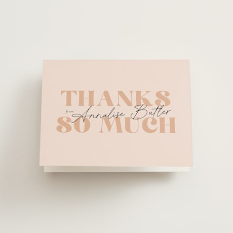 Bridal Shower Thank You Cards