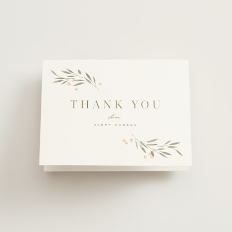 Bridal Shower Thank You Cards