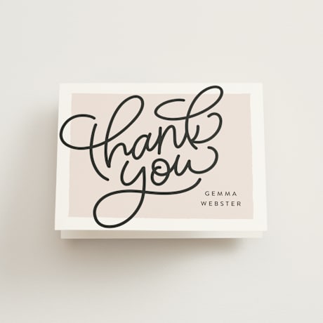 Bridal Shower Thank You Cards