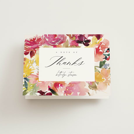 Bridal Shower Thank You Cards