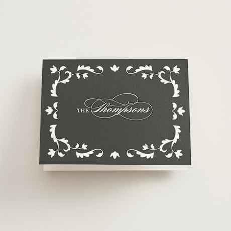 Folded Wedding Thank You Cards