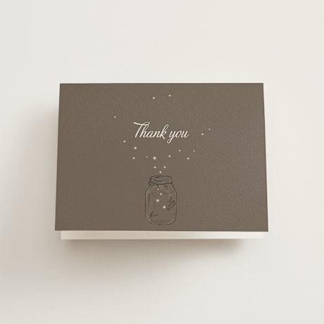 Folded Wedding Thank You Cards