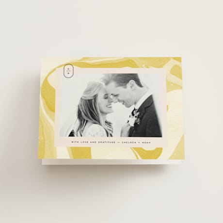 Folded Wedding Thank You Cards