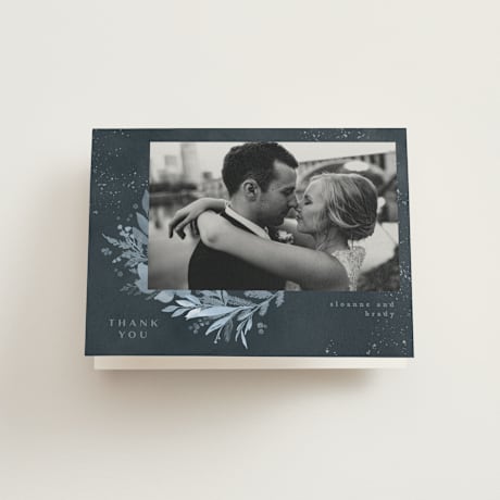 Folded Wedding Thank You Cards